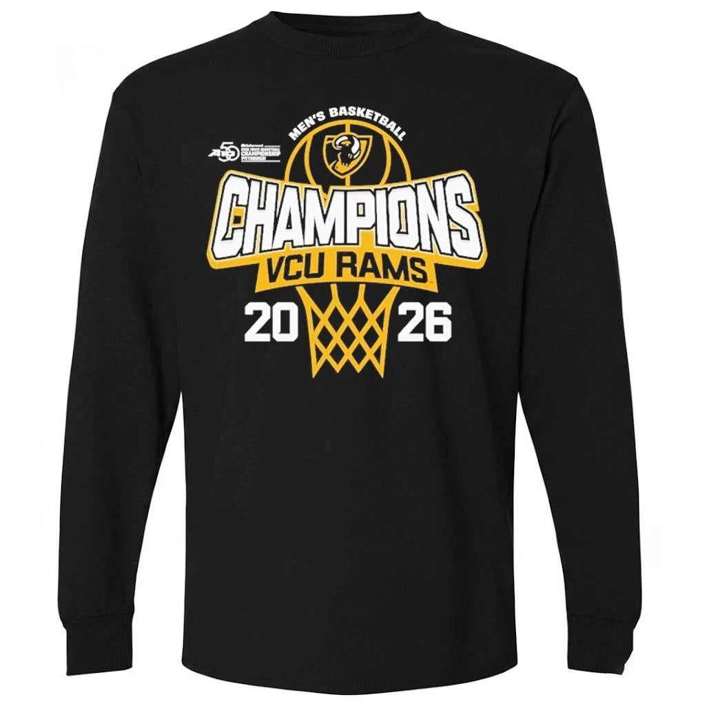 Rams 2026 A-10 Men’s Basketball Tournament Champions Shirt