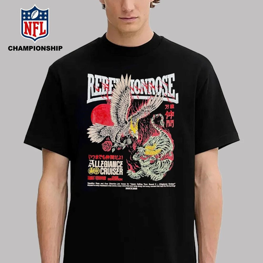 Rebellion Rose Japan Tour 2026 Shirt
