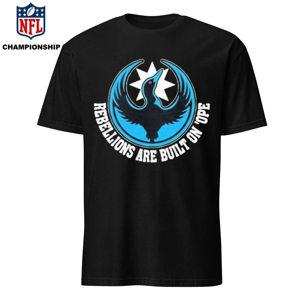 Rebellions Are Built On Hope Minnesota Rebel Alliance Political Loon Protest Resistance Shirt