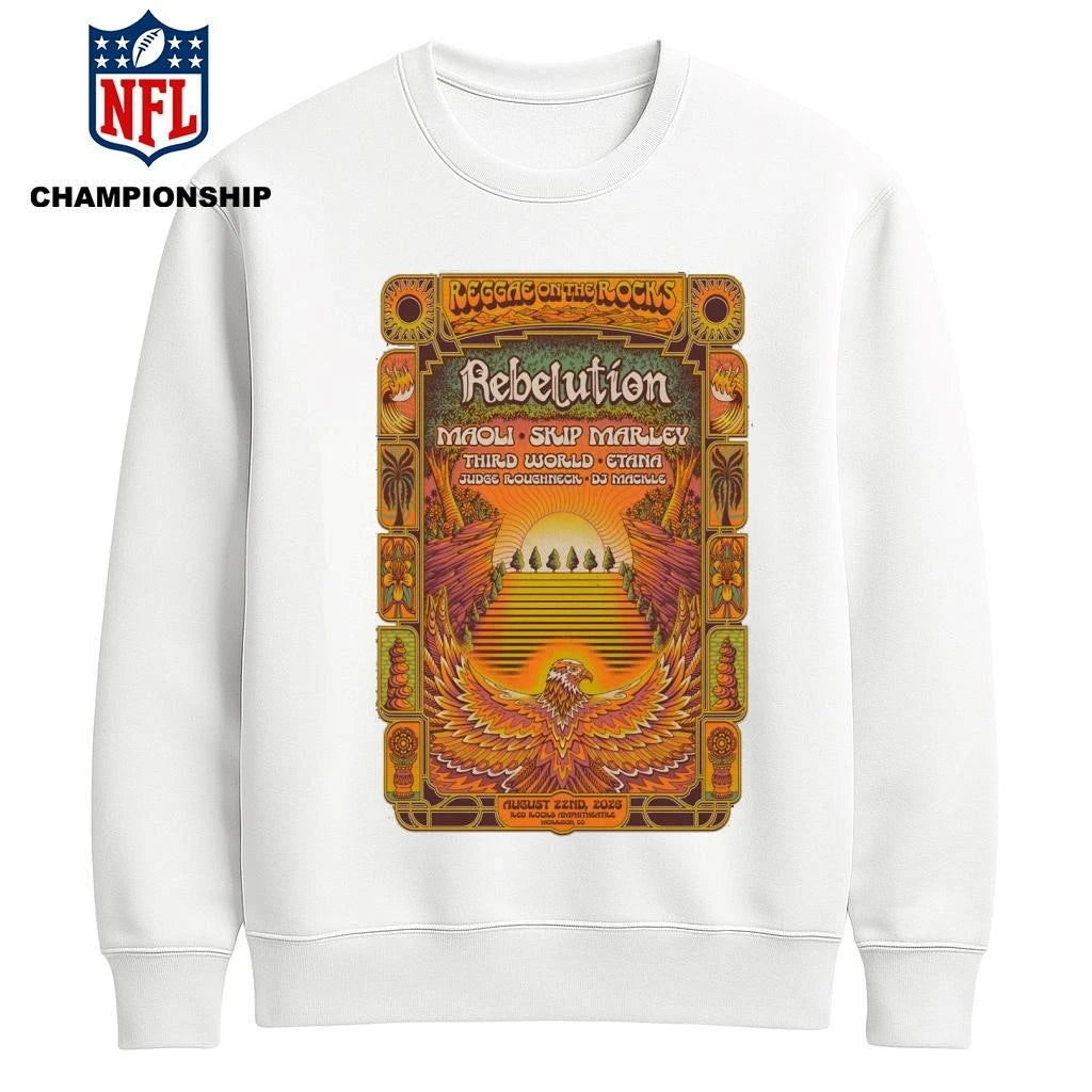 Rebelution Aug 22 2026 Red Rocks In Morrison CO Poster Shirt