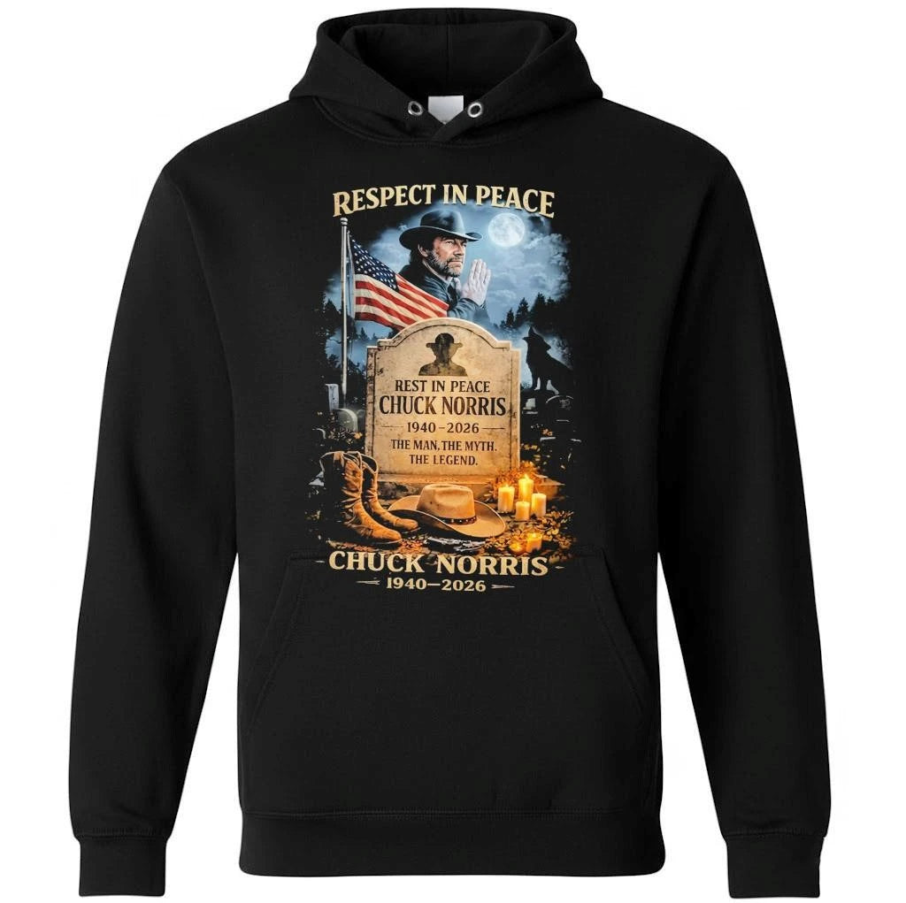 Respect In Peace Chuck Norris The Man The Myth The Legend Shirt