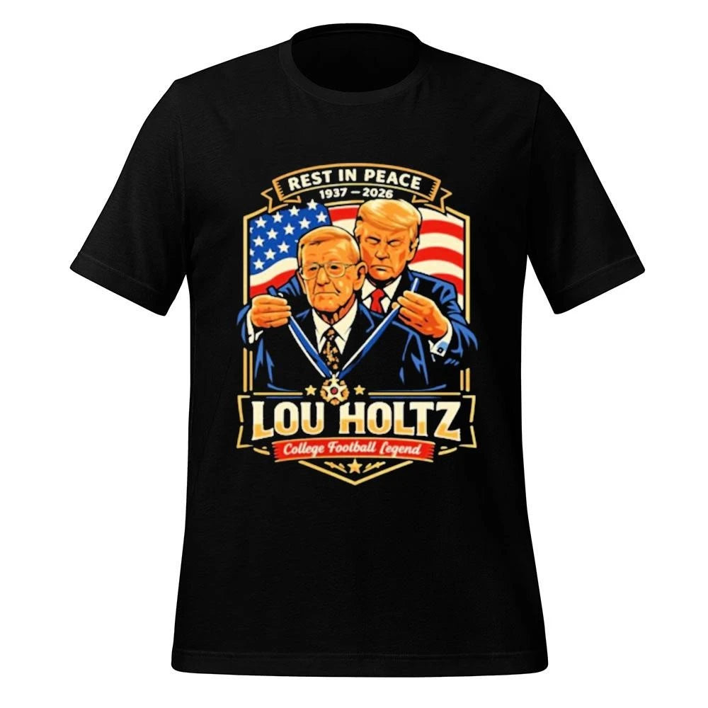 Rest In Peace 1937-2026 Lou Holtz College Football Legend Shirt