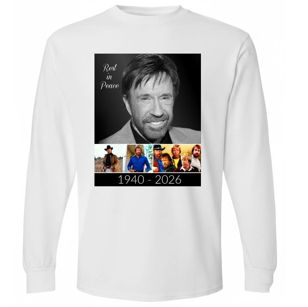 Rest In Peace Chuck Norris 1940-2026 Dead At 86 Poster Shirt