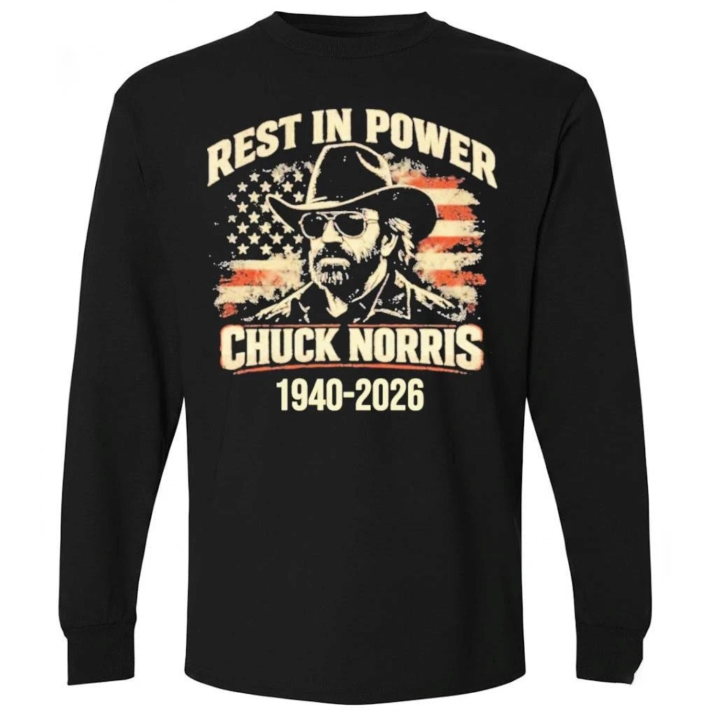 Rest In Peace Chuck Norris Tribute RIP Legend 1940-2026 Shirt