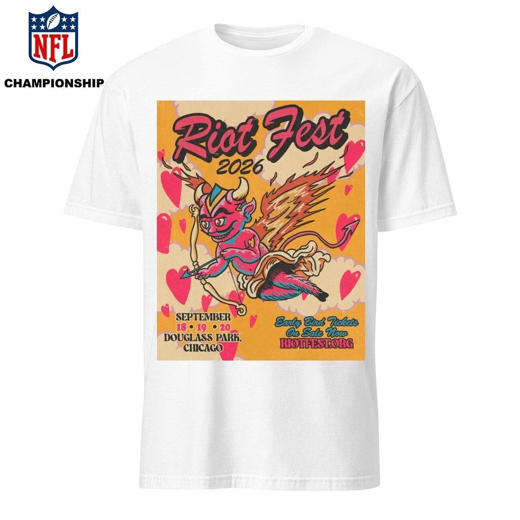Riot Fest Douglass Park Chicago Sept 18-20 2026 Poster Shirt