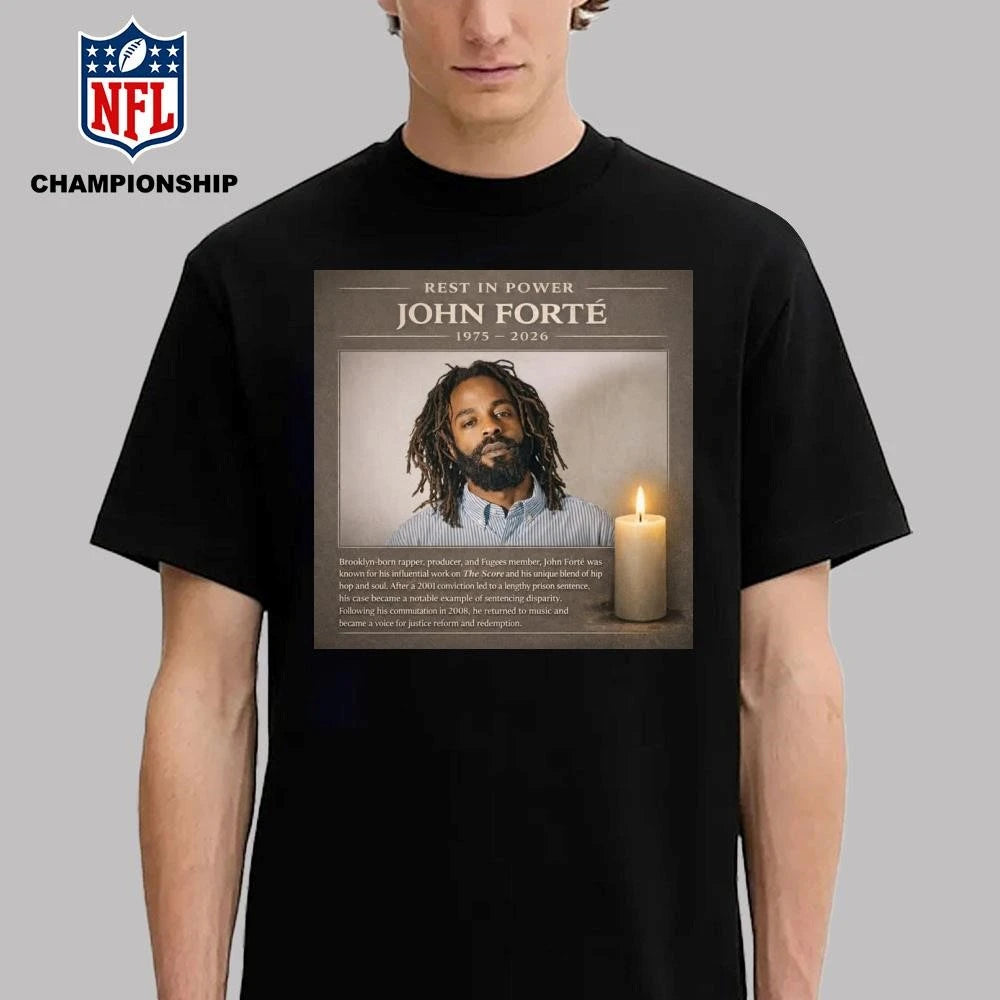 RIP John Forte Died At 50 Shirt
