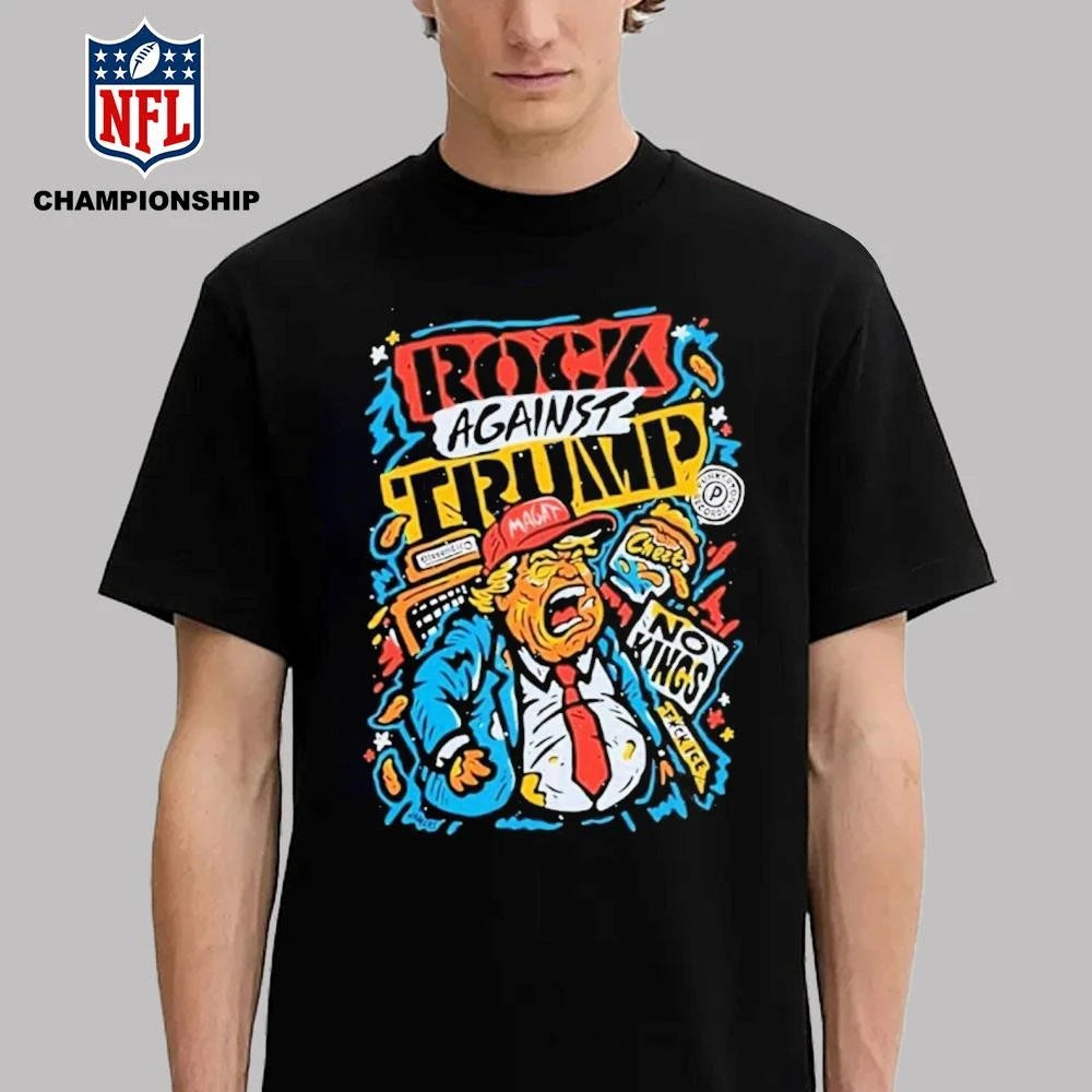 Rock Against Trump No Kings Fuck ICE 2026 Shirt