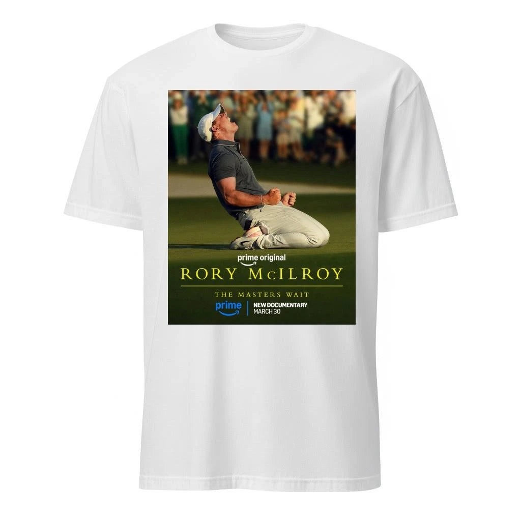 Rory McIlroy The Masters Wait New Documentary March 30 2026 On Prime Shirt