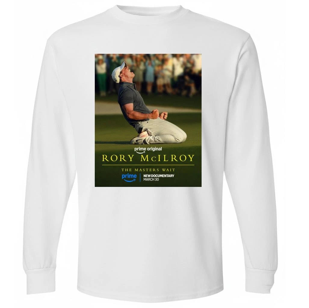 Rory McIlroy The Masters Wait New Documentary March 30 2026 On Prime Shirt