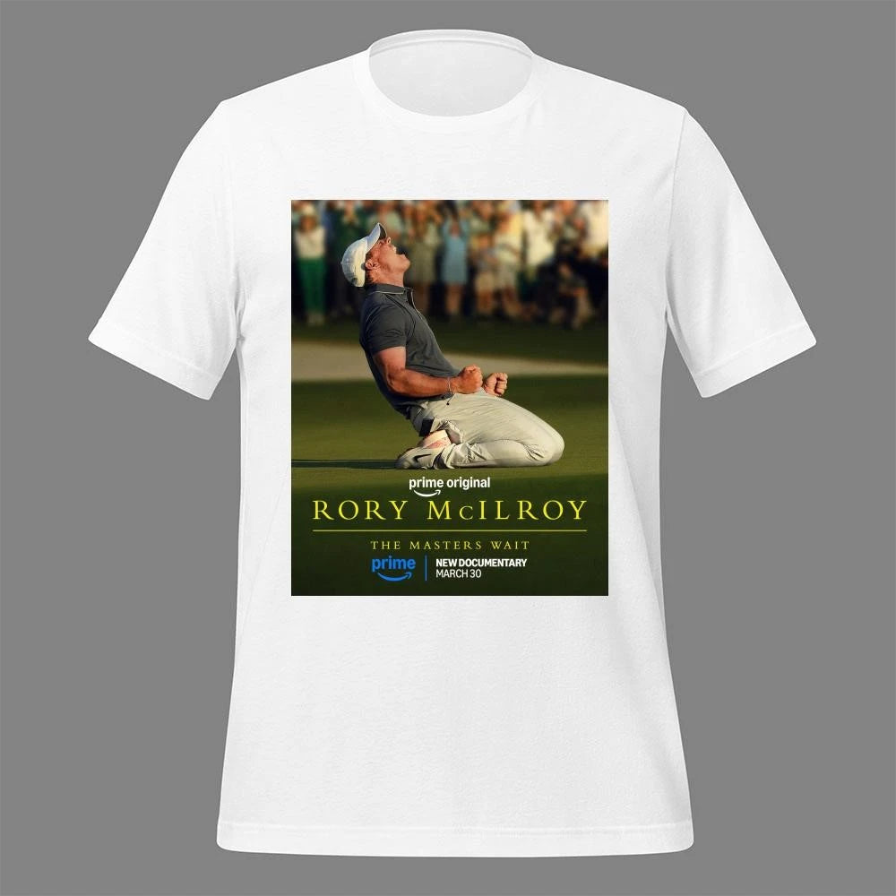 Rory McIlroy The Masters Wait New Documentary March 30 2026 On Prime Shirt
