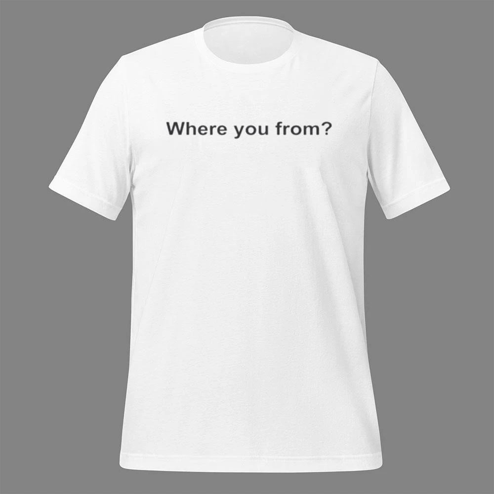 Russell Westbrook Where You From Shirt