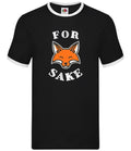 For Fox Sake - Mens Ringer - Funny Meme Spoof