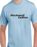 Rockwell Collins Retro T-shirt Defunct Aerospace Developer Company US Fly Tee