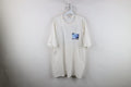 Vintage Y2K Streetwear Mens XL Distressed Maui Hawaii Surf Wave T-Shirt White