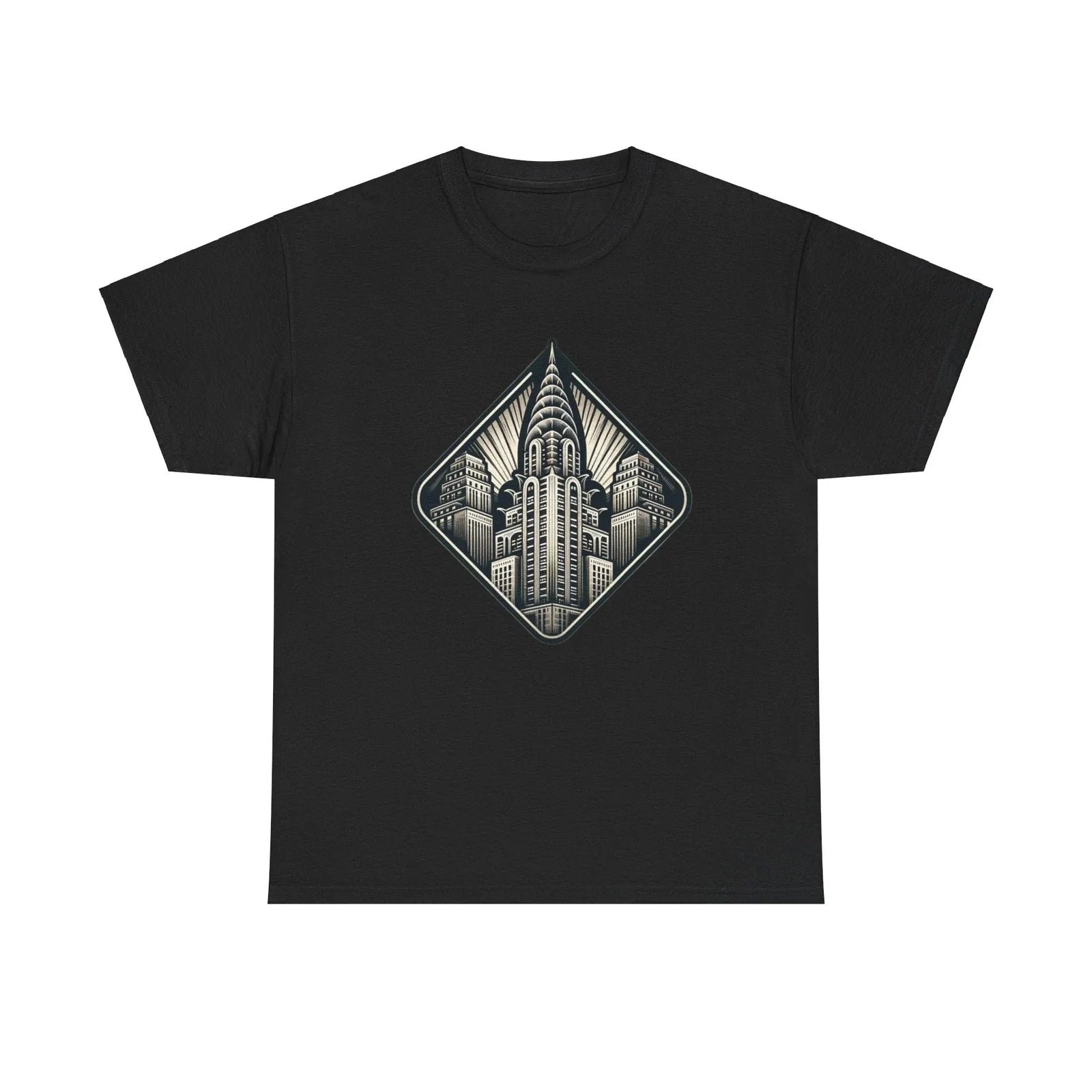 Unisex Adult T Shirt Chrysler Building Art Deco Vibes New York City Skyscraper
