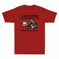 And And I Like Racing T-Shirt Maybe Coffee Vintage Men's Superbike People 3