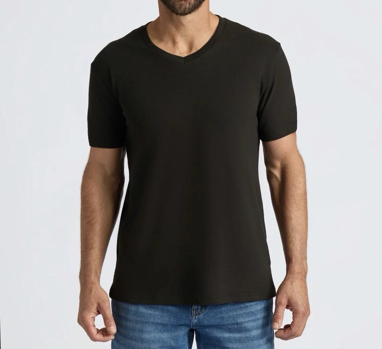 Brand New True Classic Classic Crew V-Neck T-Shirt New