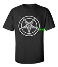 BAPHOMET PENTAGRAM T SHIRT satan black metal death metal goth gothic satanic