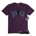 9060 Plum Brown Ice Wine Dark Arctic Grey T Shirt to Match LOVER