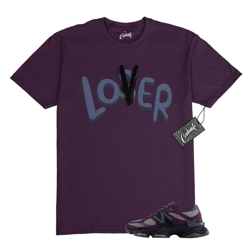 9060 Plum Brown Ice Wine Dark Arctic Grey T Shirt to Match LOVER