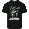Trust Me Im a Drummer Funny Drumming Drum Mens Cotton T-Shirt Tee Top