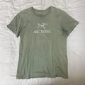 Arc'teryx T-Shirt Green Tech Y2K Olive Casual Hiking Shirt Used
