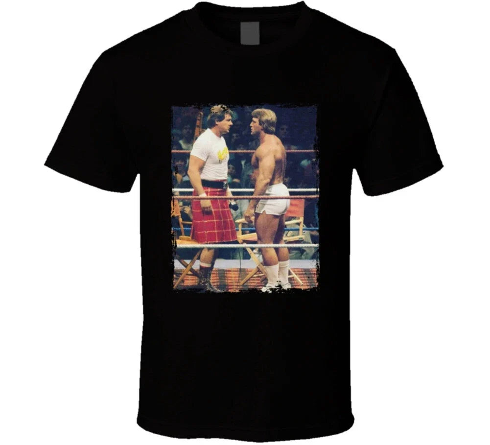 Rowdy Roddy Piper Paul Orndorff Wrestling T Shirt