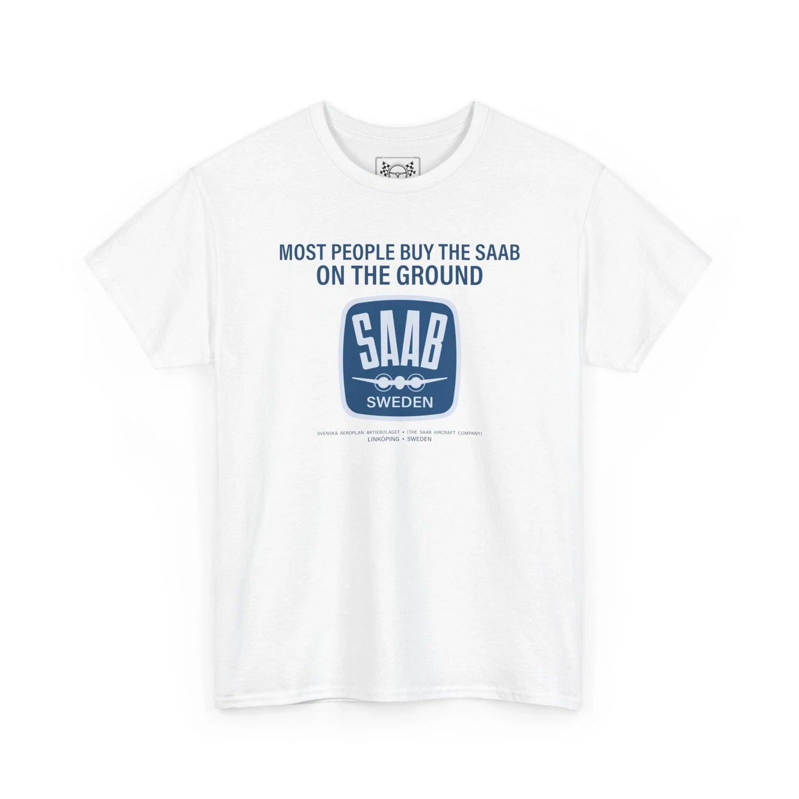 SAAB Vintage Design T-Shirt - Swedish Car Retro Tee - Classic Rally Fans Gift