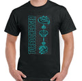 Turbocharger T-Shirt Mens Car Engine Spare Part Petrolhead Drifting Sports Top