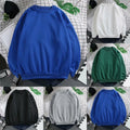 For Men Unisex Fleece Hoodie Round Neck Top Daily Wear All-season Wear