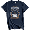Mail Man Fueled By Coffee Funny Graphic T-Shirt