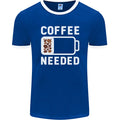 Coffee Needed Funny Addict Mens Ringer T-Shirt FotL