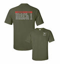 Ford Tee Shirt Mustang 50 Years Mach 1 Military