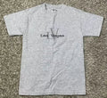 Las Vegas Gray T Shirt Size Small Embroidered Spellout Excellent Condition