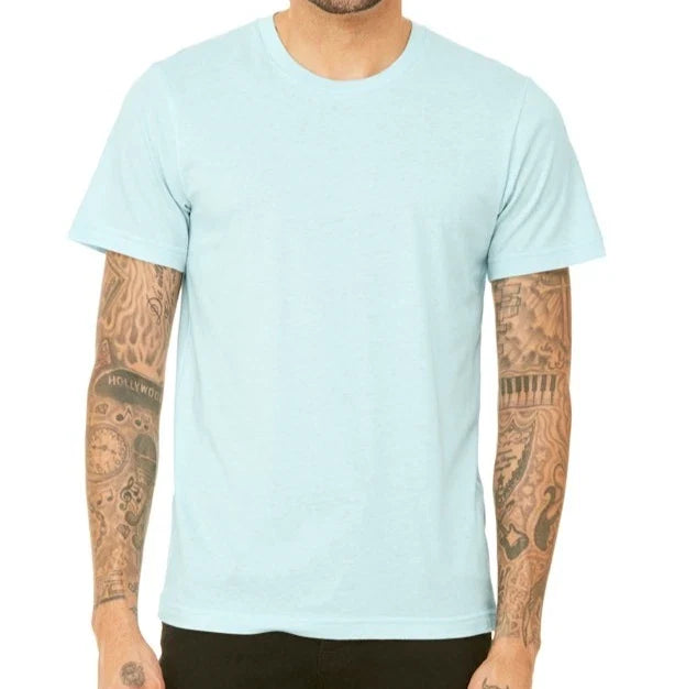 True Classic Classic Baby  Blue Crew Neck T-Shirt New