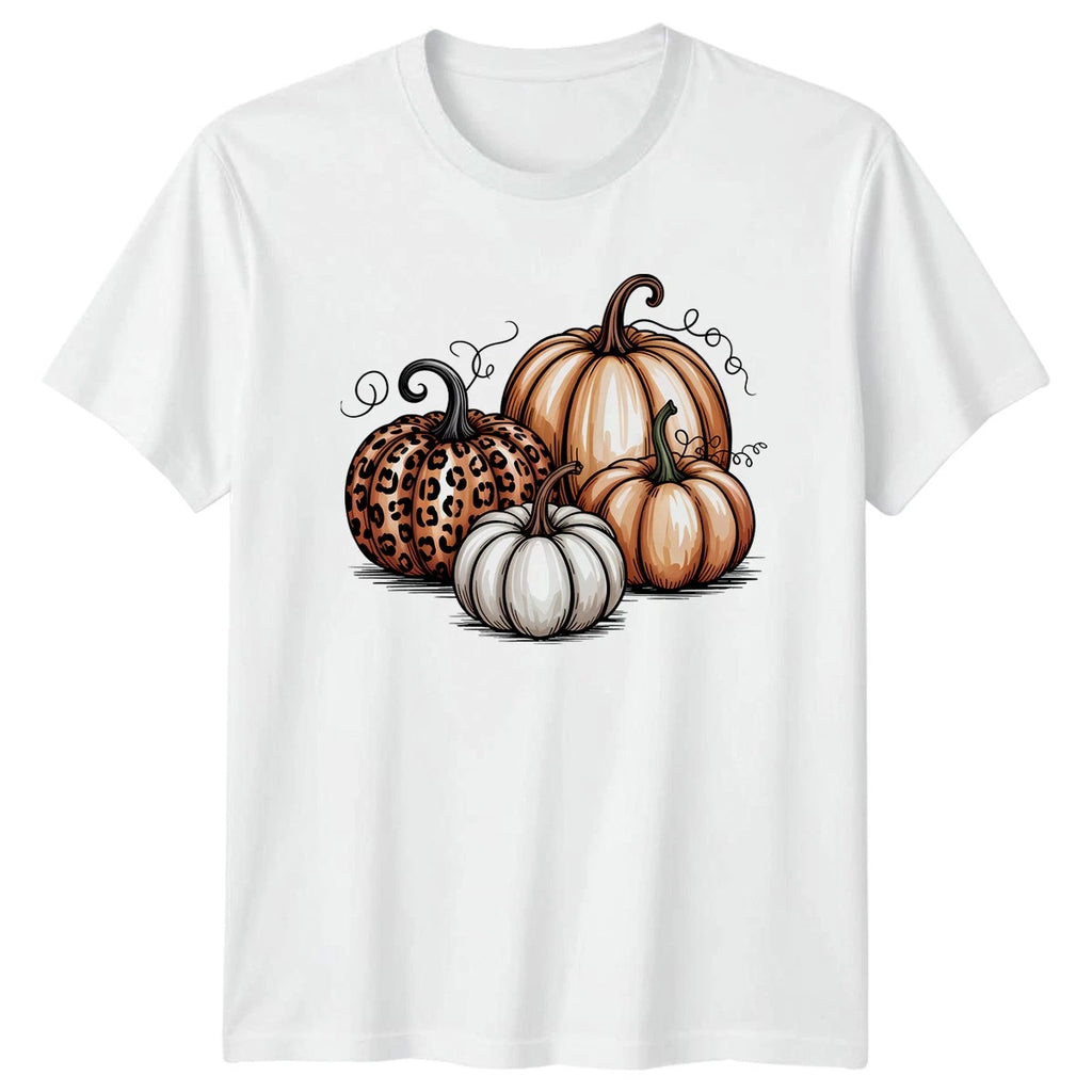 Stylish Autumn Pumpkin Patch T-Shirt Fall Harvest Autumn Gift For Him And Her