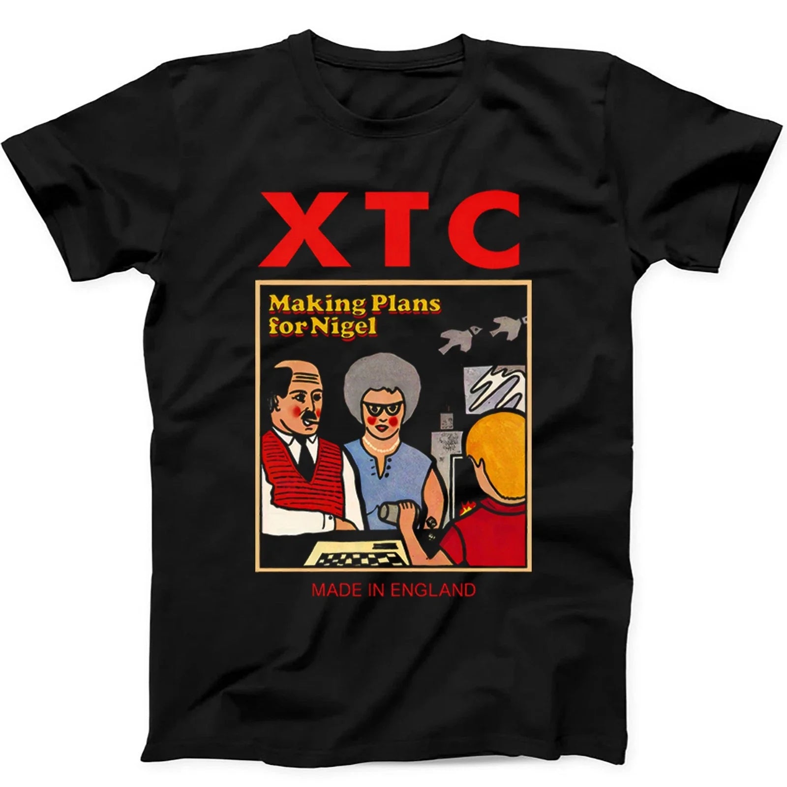 XTC Making Plans For Nigel Punk Rock  T Shirt Sweatshirt Hoodie 562
