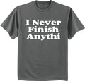 Funny T-shirts Mens Graphic Tees Procrastinate Lazy Saying Clothing Clothes