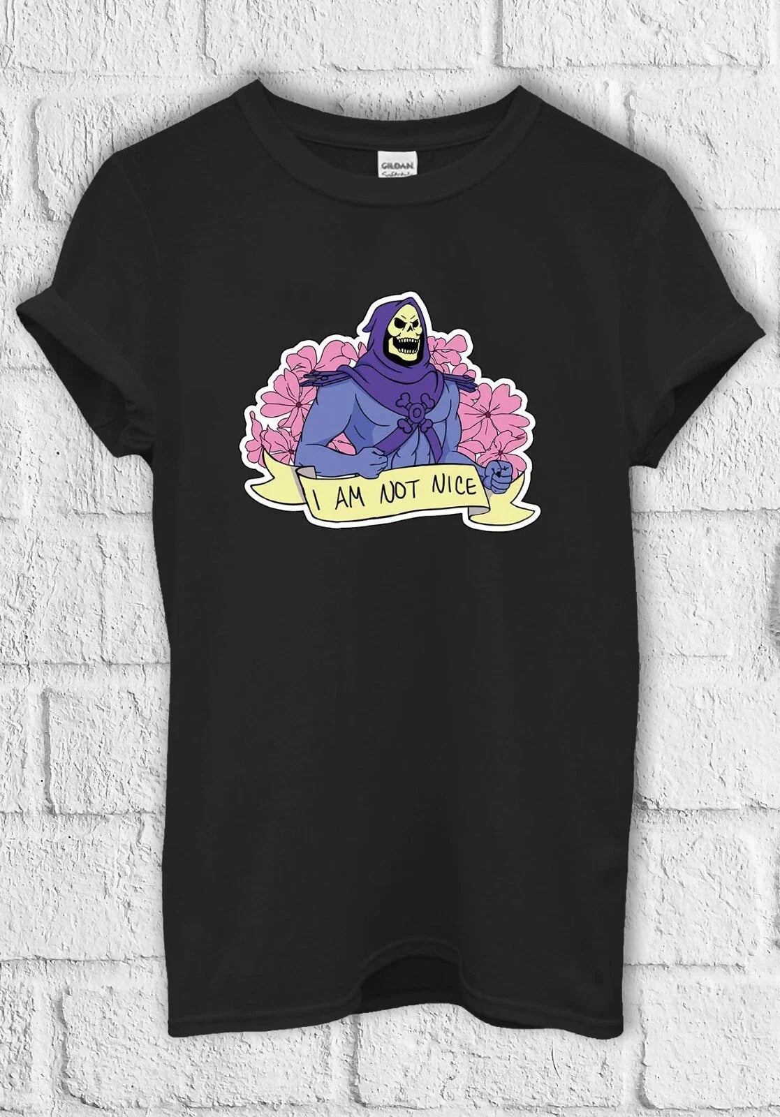 I Am Not Nice Skeletor He-Man T shirt Men Women Hoodie Sweatshirt Unisex  2170