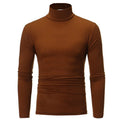 Men Pullover Tops Turtle Neck Warm Sweater Extra Soft Slim Tees Shirt Clothing $