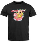 Mens T-Shirt Teddy Lettering Fun Addicted Summer Fun Fashion Street Style