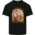 Fox Welcome Winter and Lazy Days Mens Light Cotton T-Shirt