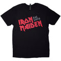 Iron Maiden Est. 1975 Slanted Logo T-Shirt Black New