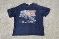 Vintage Harley Biker T-Shirt The Great American Hawg Hog Mens XXL