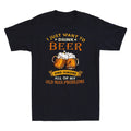 I Just Want To Drink Beer Ignore All Of My Old Man Problems Vintage Men T-Shirt