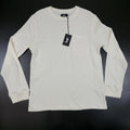 Stüssy Overdyed Boxy Long Sleeve Tee Natural
