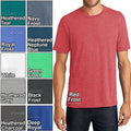 BIG MENS Tri Blend Crew Neck T-Shirt Athletic Fit Tee XL, 2XL, 3XL, 4XL NEW