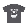 Coffee Pot Head Graphic Tee Shirt, S-5XL
