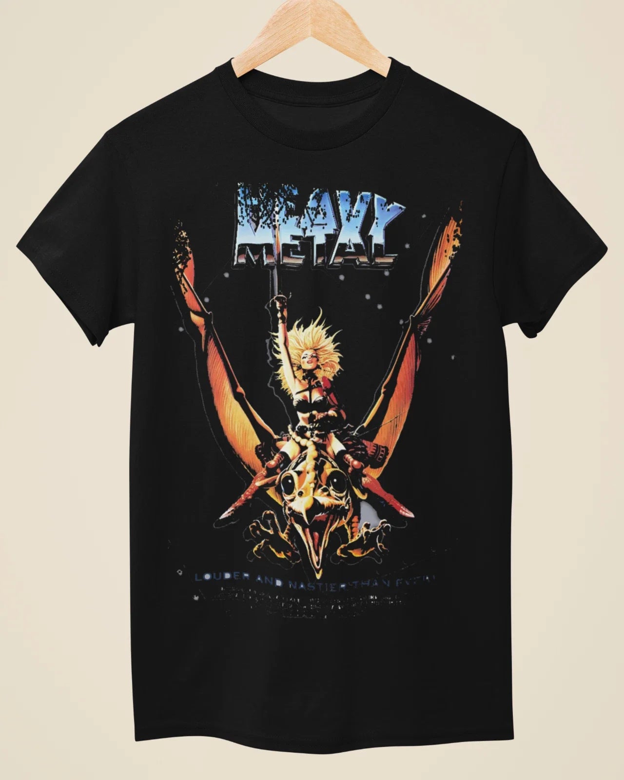 Heavy Metal - Movie Poster Inspired Unisex Black T-Shirt