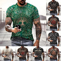 Viking Graphic 3D Print T Shirt Men Women Casual Short Sleeve Summer Top